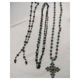 Vintage beaded necklaces