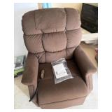 Golden comfort zone power lift recliner dark