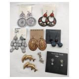 Pierced earrings