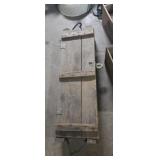 Wooden ammo case , 105mm HE howitzer box