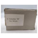 15 Cartuchos "S" Cal 7.92mm unopened