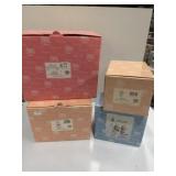 4 Enesco Precious moments caring, loving, and