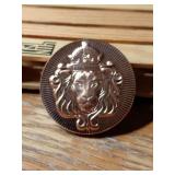 1 OUNCE .999 FINE SCOTTSDALE MINT COPPER