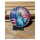 1 OUNCE .999 FINE COLORIZED COPPERSTATUE OF