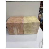 Map storage box and floral design Christmas gift