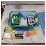 Quilting chalk powder and accessories with