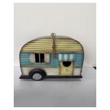 decorative retro camper-style birdhouse (new)