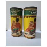 2 Buckets of Original Lincoln Logs