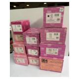 11 Enesco precious moments figurines in box with