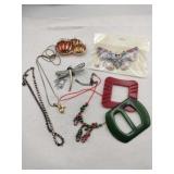 Brooches,necklaces