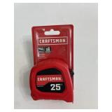 Craftsman 25 ft tape measure