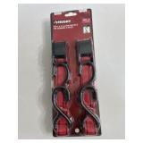 Husky 2pc 10 ft x 1 in cam buckle tie-downs