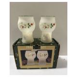 Pfaltzgraff Winterberry Frosted Glass Mini