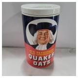 Cermanic quaker oats canister 9.5in tall