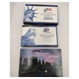 2004 ,2008 United States  proof coin sets