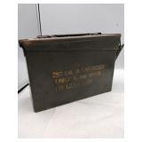 metal ammo box