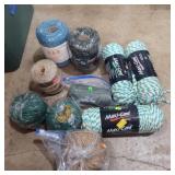 Assorted Macrame polypropylene and jute rope