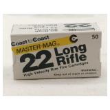 Coast to Coast Master mag 22LR 50 rounds