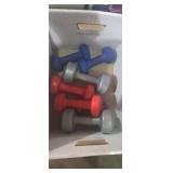 Workout small dumbells