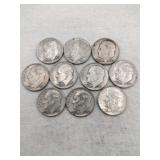 10 1957 dimes