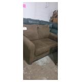 Upholstered hide a bed/love seat