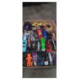 Random Assortment of hot wheels , & matchbox cars