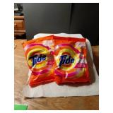 2 BAGS OF TIDE LAUNDRY SOAPWITH DOWNY ,EACH BAG