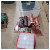 Wine gift boxes, tree toper, ornament storage