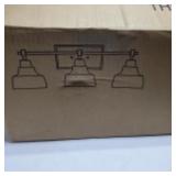 3 tear light fixture item#= a 04060 open box