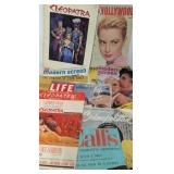 Vintage film and entertainment magazines and