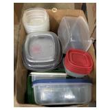 Rubbermaid & GladWare reusable containers,