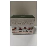 Pfaltzgraff Winterberry Set of 4 Water Goblets