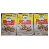 3- 1lb packages of toll house mini chocolate chip
