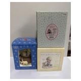 3 Enesco Precious moments figurines with original