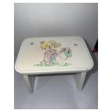 Sweet precious moments by Enesco foot rest stool