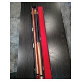 Brunswick masterstroke pool stick in case 16