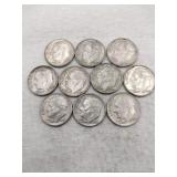 10 1962 dimes