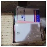 Assorted cardstock and paper