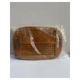 Chefs delight wooden craving cutting board 21x14