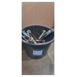 16, 3/4in x 12 x 15in bolts with nuts and washers