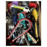 Jar openers, tongs, serving spoons, & other