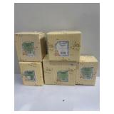 5 Enesco Cherished teddies figurines assorted