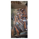 Novelty camping knifes with various names