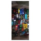 Random Assortment of hot wheels , & matchbox cars