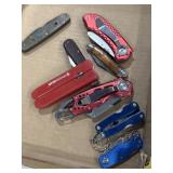 Folding pocket knives