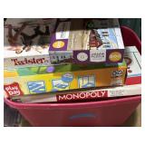 Tote full of games and puzzles
