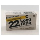 Coast to Coast Master mag 22LR 50 rounds