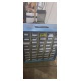 45 compartment nut and bolt storage with contents