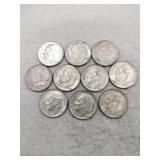 10 1964 dimes