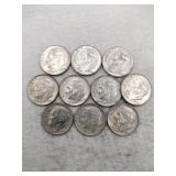 10 1964 dimes